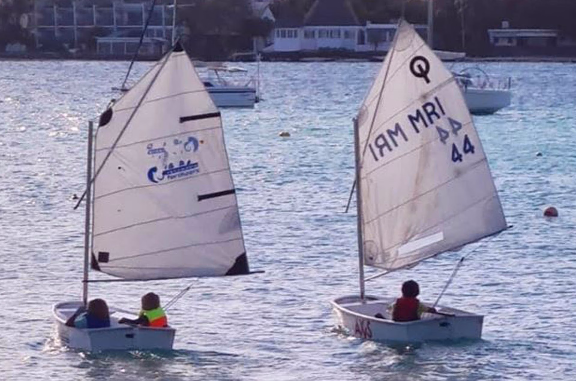 Sailing community in Mauritius
