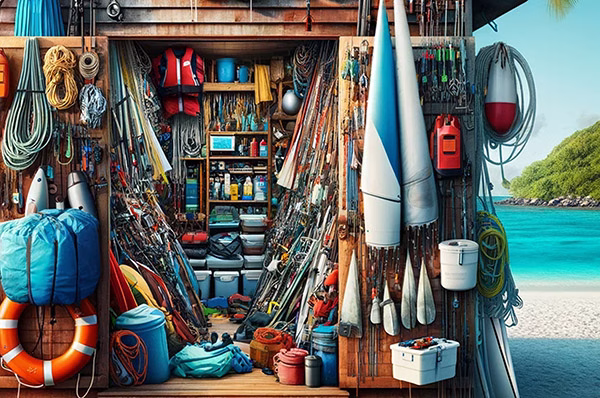 Marine supplies, boat equipment and safety gear in Mauritius